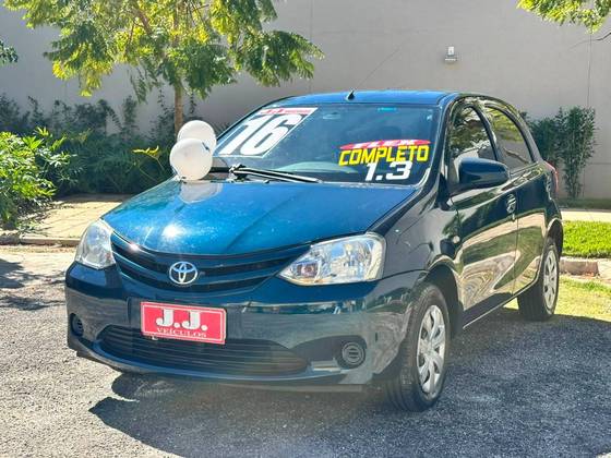 TOYOTA ETIOS 1.3 X 16V FLEX 4P MANUAL TOYOTA ETIOS 1.3 X 16V FLEX 4P MANUAL